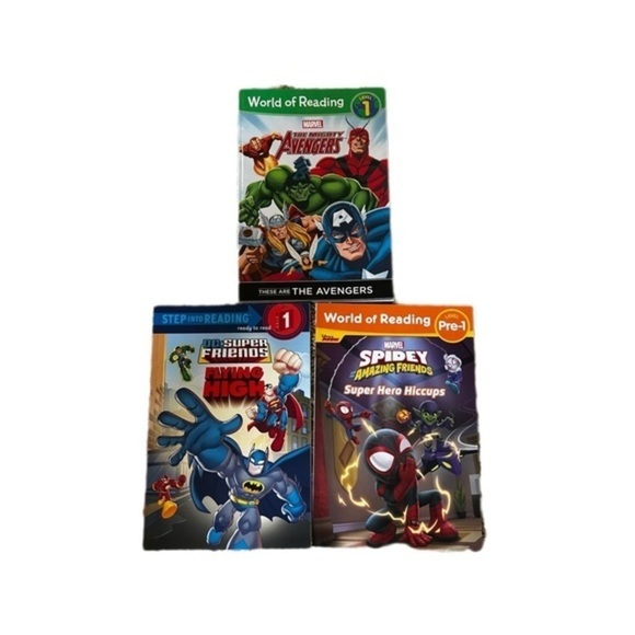Super Hero Easy Read Book Bundle- Bundle of 3​ - Picture 1 of 4